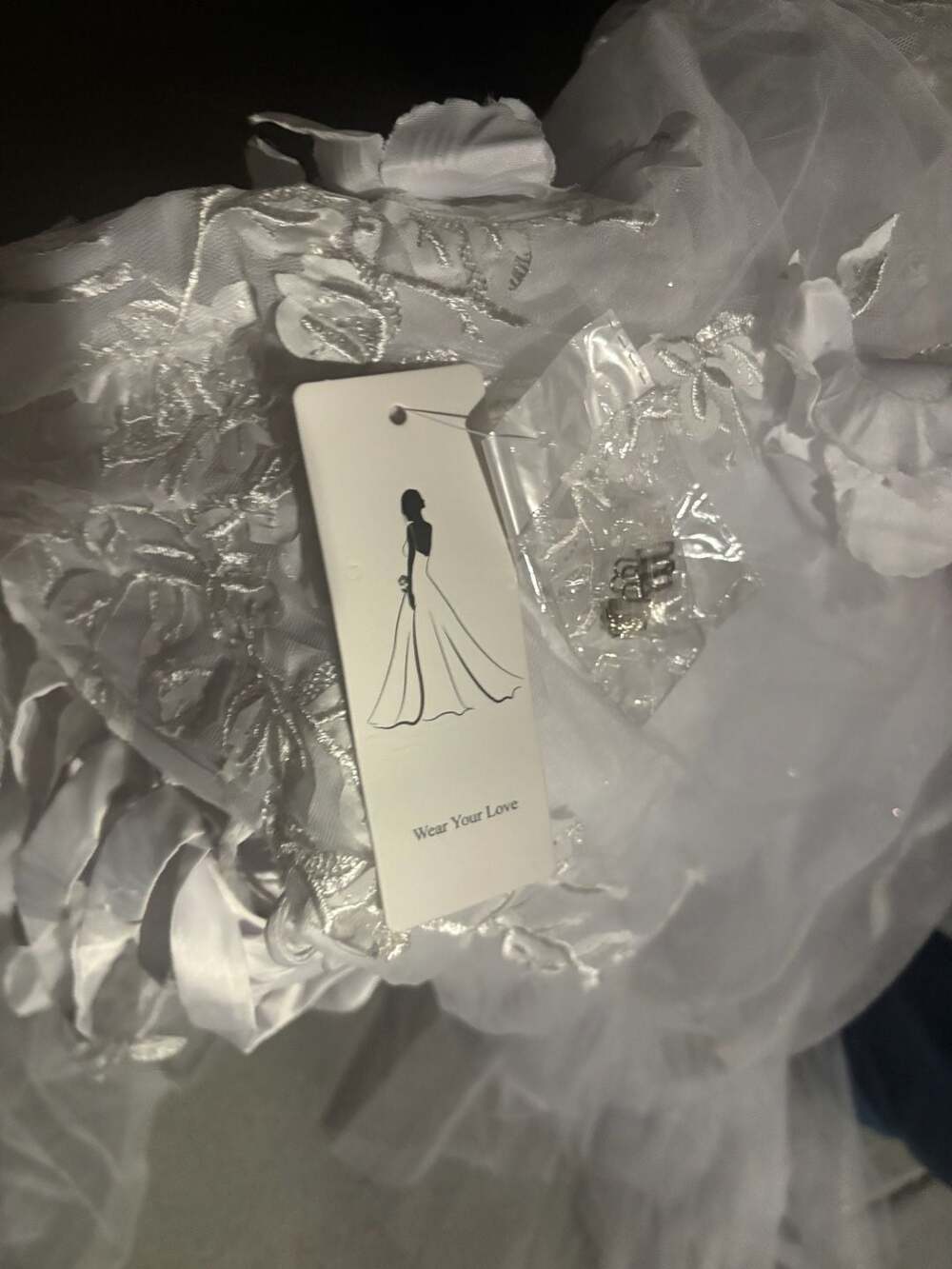 Andrea and Leo WL063 A-Line Lace Bodice Tulle Wedding Dress - Picture 3 of 5